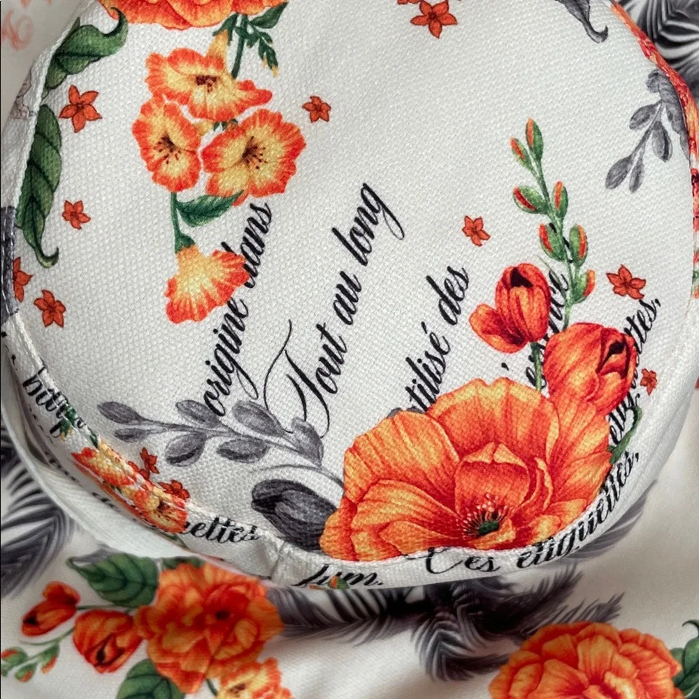 Agua Bendita Elektra Ete Floppy Hat, NWT